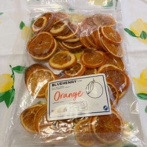 Dried Fruit Garnish - Orange Slices in an 8oz. bag